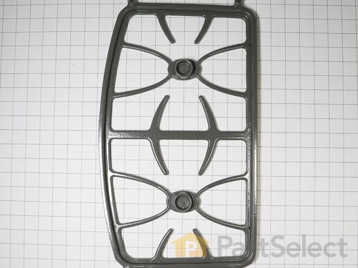 1017710-1-M-GE-WB31X10009        -Double Burner Grate - Gray