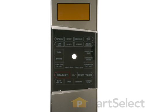 1021392-1-M-GE-WB07X10977        -Control Panel with Touchpad - Stainless/Black