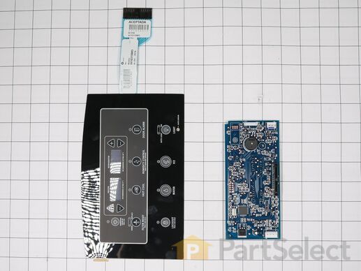 11731474-1-M-Whirlpool-W10860143-Dispenser Control Board with Touchpad - Black