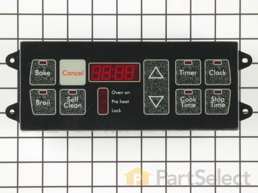 11749293-1-M-Whirlpool-WPW10162787-Electronic Control with Overlay - Black