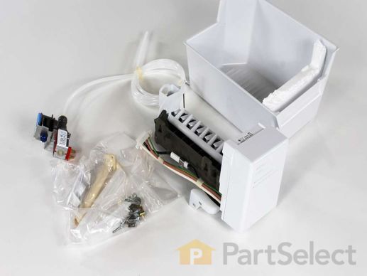 11752632-1-M-Whirlpool-WPW10315447-Ice Maker Assembly with Water Inlet Valve