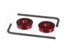 12069805-1-S-Whirlpool-W10846207-KITCHEN AID HANDLE MEDALLIONS - RED