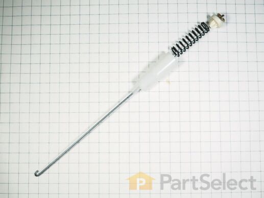 12343381-1-M-GE-WH16X26911- ROD & SPRING Assembly LEFT - WHITE