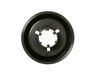 12716445-1-S-GE-WB03X31957-BLACK STAINLESS SELECTOR KNOB BEZEL