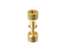 12727571-2-S-GE-WR97X32111-6MM X 3.5MM BRASS CONNECTOR