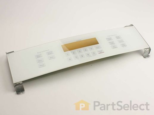 2321427-1-M-GE-WB27K10274-Glass and Touchboard Assembly