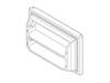 PANEL-Freezer  DOOR – Part Number: 240437418
