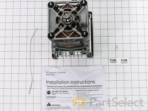 2577721-1-M-GE-WH20X10076-Drive Motor and Inverter Board Assembly