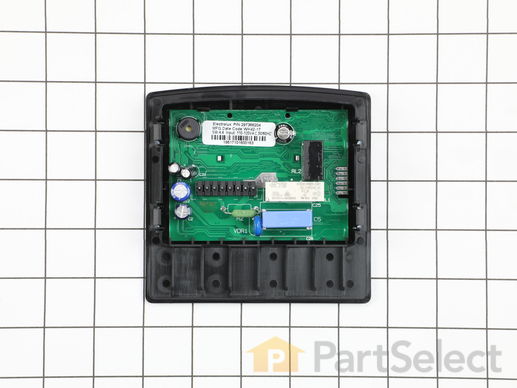 3493022-1-M-Frigidaire-297366204-Electric Control Board with Overlay - Black