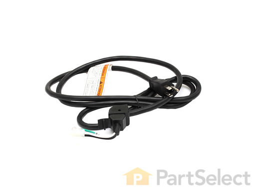 3511542-1-M-GE-WE26M366- POWER CORD AND LABEL Assembly