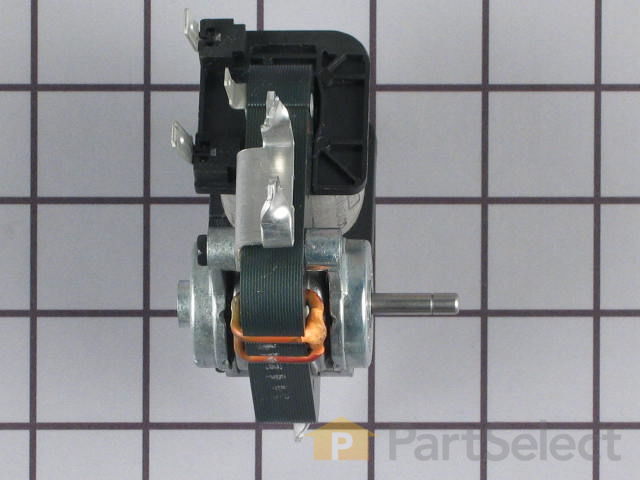 thumbnail interactive-video image 1 of Refrigerator Evaporator Fan Motor Kit – ERP 482469 For Whirlpool, Kenmore, GE 1 of 2