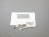 470237-2-S-Frigidaire-5303935204        -Exterior Door Glass with Foil Tape - White