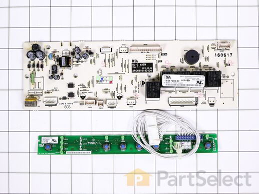 4704219-1-M-GE-WD21X10504- CONTROL TACTILE Assembly