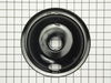 888745-2-S-Whirlpool-93169205B         -Porcelain Drip Bowl - 8" - Black