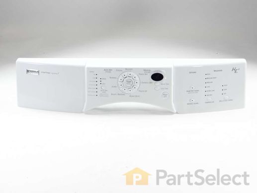 970075-1-M-Whirlpool-280100            -Dryer User Interface and Control Panel Assembly - White