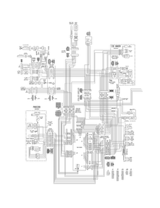 Wiring Diagram Diagram and Parts List for  Electrolux Refrigerator