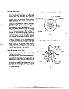 Information Page 2 Diagram and Parts List for  LG Microwave