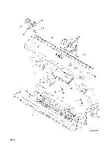 Backguard Diagram and Parts List for  Kenmore Range